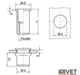 Rivet nut irivet 2001 tech drawing