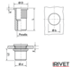 Rivet nut irivet 2201 tech drawing