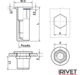Rivet nut irivet 6802 tech drawing
