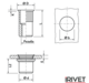 Rivet nut irivet 6204 tech drawing